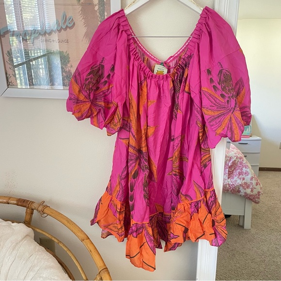 Farm Rio Beach Forest Mini Dress in Size Medium New - Picture 6 of 6